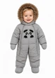 Комбінезон Трансформер 071067 для хлопчика "Zyjj Baby" Panda сірий 74 см - зображення 2