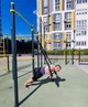 Петли TRX тренировочные с регулировкой 60-160 см и удлинителем 80 см для фитнеса и силовых тренировок Хаки - изображение 5