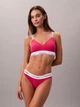 Бюстгальтер без кісточок бавовняний Calvin Klein Underwear 497672310 S Рожевий (1159968607) - зображення 3