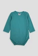 Дитяче боді для новонароджених Green Cotton 62 см Бірюзовий (25111230) - изображение 1