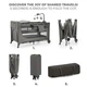 Манеж-кровать Kinderkraft Joy 2 с пеленатором складная темно-серая металлопластиковая - изображение 3