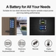 Акумуляторна батарея AA XTAR Blue LR-C 1.5V Li-ion 3000mAh з USB Type-C та LED індикатором | мaкс. розряд - 2.5А | набір 4шт. у пласт. кейсі із шнуром x4 Type-C - изображение 8