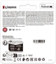 MicroSDXC Kingston 64 GB microSDXC Canvas Go! Plus UHS-I U3 V30 A2 Class 10 + SD-adapter (SDCG4/64GB) - изображение 4