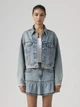 Джинсова куртка жіноча Levi's 602752819 M Синя (1160267508) - зображення 3