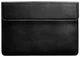 Кожаный чехол-конверт на магнитах для MacBook 15-16 дюйм, черный, из натуральной кожи Krast, ручная работа, 39,5×28 см 58641 - изображение 3