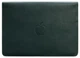 Кожаный чехол-конверт на магнитах для MacBook 13 дюйм, зеленый, натуральная кожа Краст, ручная работа, 33,5×23,5 см 58651 - изображение 5