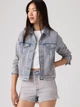 Джинсовая куртка женская Levi's 180283064 S Голубая (1160256076) - изображение 3