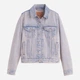 Джинсовая куртка женская Levi's 180283064 S Голубая (1160256076) - изображение 5