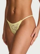 Трусики стрінги Victoria's Secret Lace String Thong Panty S Жовтий (27223467) - изображение 1