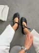 Балетки barefoot NikArt шкіряні чорні 11844 розмір 36 - изображение 2