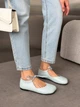 Балетки barefoot NikArt шкіряні блакитні 11845 розмір 39 - изображение 3