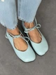 Балетки barefoot NikArt шкіряні блакитні 11845 розмір 39 - изображение 5