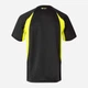 Футболка спортивная длинная мужская Velilla 105501_00/20 M Black/Hi-Vis Yellow (8434455551435) - изображение 2