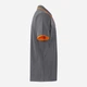 Поло длинное мужское Velilla 105505_08/19 M Grey/Hi-Vis Orange (8435011468853) - изображение 3