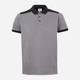 Поло довге чоловіче Velilla 105519S_08/00 M Grey/Black (8445659001060) - зображення 1