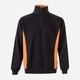 Толстовка на флисе, на молнии мужская Velilla 105704_00/16 M Black/Orange (8434455520295) - изображение 1