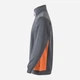 Толстовка на флисе, на молнии мужская Velilla 105704_08/16 3XL Grey/Orange (8434455520615) - изображение 3