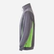 Толстовка на флисе, на молнии мужская Velilla 105704_08/25 XS Grey/Lime Green (8434455520622) - изображение 3