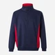Толстовка на флисе, на молнии мужская Velilla 105704_61/12 L Navy Blue/Red (8434455520790) - изображение 1