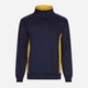 Толстовка на флисе, на молнии мужская Velilla 105704_61/17 M Navy Blue/Yellow (8445659091764) - изображение 1