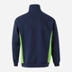 Толстовка на флисе, на молнии мужская Velilla 105704_61/25 3XL Navy Blue/Lime Green (8434455520967) - изображение 2