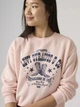 Свитшот на флисе женский Levi's 183386948 XS Розовый (1160260829) - изображение 4
