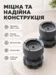 Підставки для пральної машинки ніжки антивібраційні ELECTRICLIGHT Grey - зображення 4