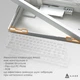 Провідна механічна клавіатура Ajazz ak650 Sea Salt switches Blue White Blue (ak650-ss-bwb) - зображення 7