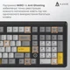 Клавиатура Ajazz ak980 max Magnetic switches Black Gray Yellow (ak980-max-m-bgy) - изображение 8
