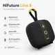 Портативная колонка HiFuture Lino S Bluetooth 6.0 12Вт IP67 10h Black (lino-s.black) - изображение 1