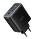 Мережевий зарядний пристрій HOCO C160A Upgrade PD65W(2C1A) charger Black - изображение 3