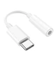 Аудіокабель HOCO LS35 Type-C to 3.5mm female, ABS, 0.08m, White - изображение 3
