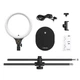 Кільцева лампа на штативі Ulanzi Vijim Desktop Overhead Shooting Bracket Ring Light Set（10inch) (UV-2517 T1) - изображение 5