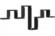 Настенная полка, черный - изображение 6