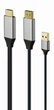 Кабель HDMI-DisplayPort Cablexpert A-HDMIM-DPM-01, 4K, 2 м - зображення 1