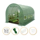 Теплица усиленная ProDobro Garden 10м² 4х2,5 м полиэтилен зеленый - изображение 1