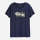Футболка хлопковая женская Levi's 678719871 L Синяя (1160252817) - изображение 5