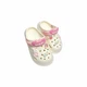 Крокси молочні з рожевим з джибітсами Babyshop (608-22) 34(р) - изображение 1