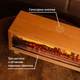 3D LED ночник "Днепр" корпус натуральное дерево, аккумулятор, USB Type-C, сенсорное управление - изображение 4