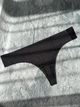 Безшовні трусики стрінги THIRDLOVE Comfort Stretch Thong Розмір: 1Х стегна 120-126 см - Чорний - изображение 3