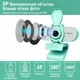 Вебкамера M5C 4K Ultra HD з автофокусом, вбудованим мікрофоном та USB Plug&Play Зелена - зображення 6