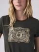 Футболка бавовняна жіноча Levi's 726603506 S Сіра (1160254099) - зображення 4