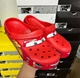 Мужские кроксы Красные Маквин 45-46 размер Lightning McQueen Crocs Crocban - изображение 7