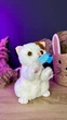 Інтерактивне пухнасте кошеня «Мій ласкавий муркотик»: сенсорне керування, запис голосу та заводна рибка - зображення 4