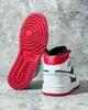 Кросівки чоловічі NK Jordan Retro 1 Hight 44 (28 см) Black White Red (арт 1386) - изображение 6