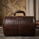 Саквояж из натуральной кожи Tony Perotti Italico 8051 (bg906fash26) Коричневый - изображение 2