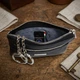 Ключница Tony Perotti New Contatto из натуральной кожи 359L nero (90418) Черная - изображение 2