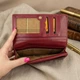 Женский кошелек Tony Perotti Italico 1902 rosso (bg906fash87) Красный - изображение 7