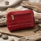 Ключница Tony Perotti натуральная кожа Cortina 5069 rosso (90295) Красная - изображение 4