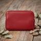 Ключница Tony Perotti натуральная кожа Cortina 5069 rosso (90295) Красная - изображение 5